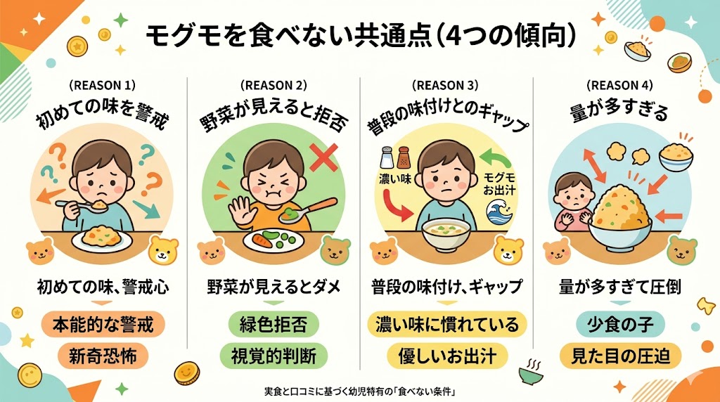 モグモを食べない事も共通点