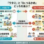 ワタミとつるかめ比較図