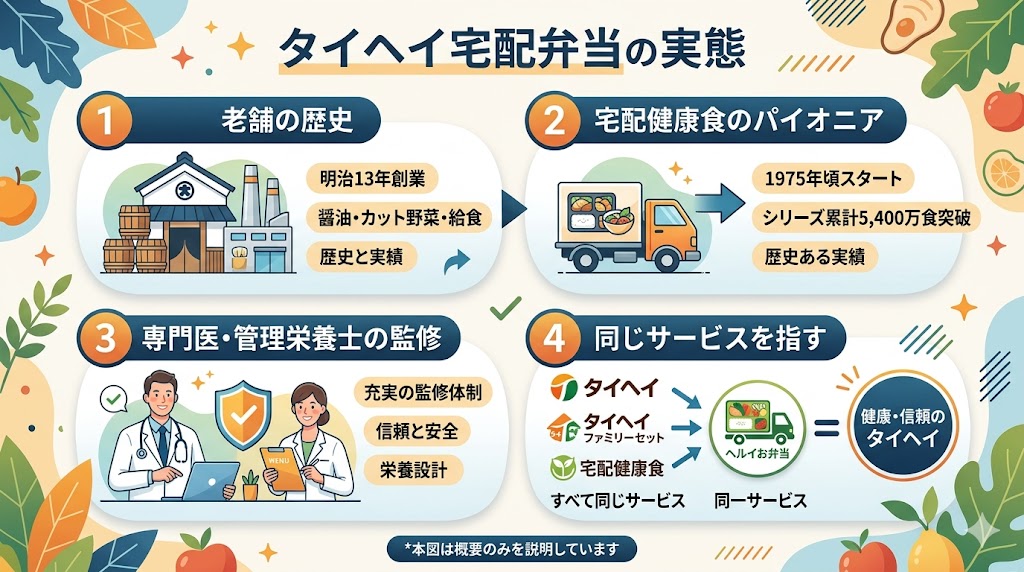 タイヘイ宅配弁当の概要